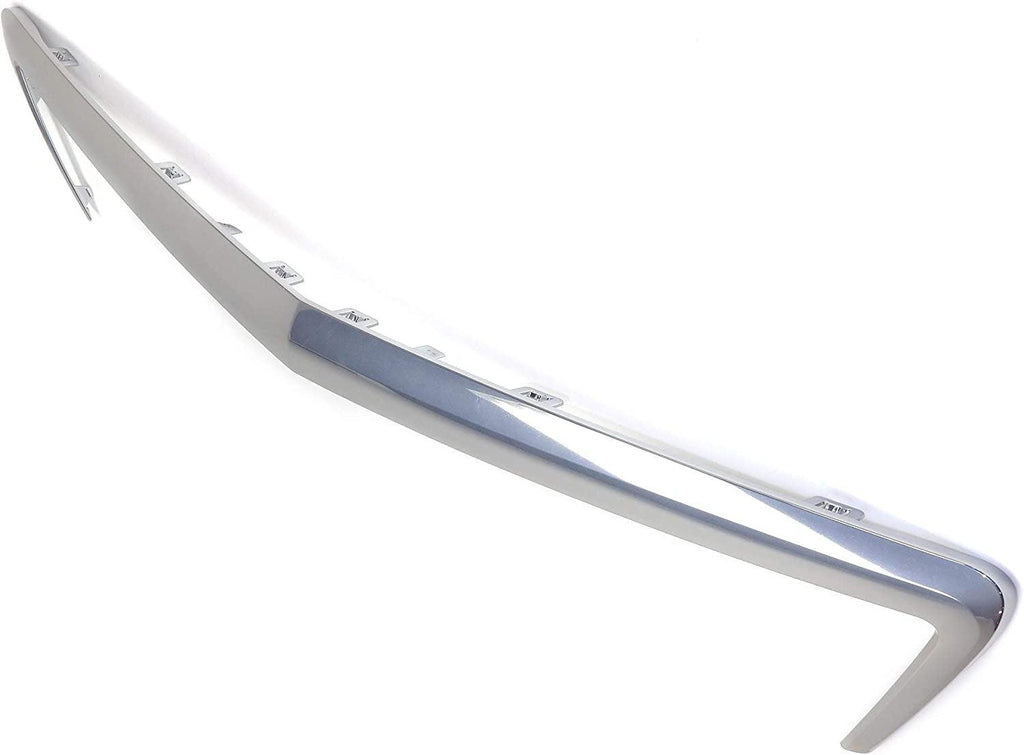 Upper Grille Trim Compatible with CADILLAC ATS 2013-2014 Grille Bezel Chrome