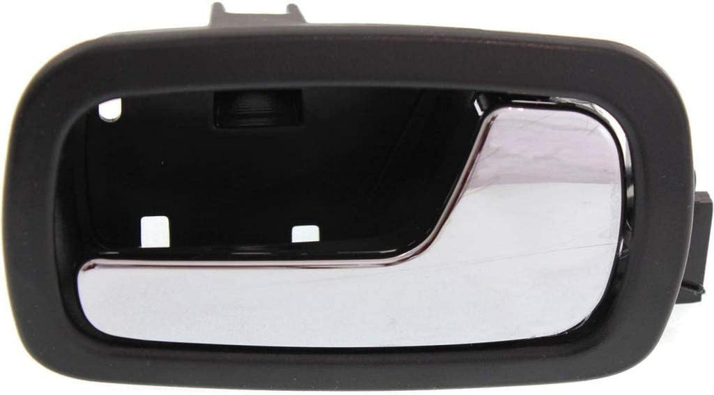 for Chevy Cobalt Interior Door Handle Front Passenger Side Black Bezel with Chrome Lever 2005-2010 | Trim:All Submodels | GM1353166 | 22722754