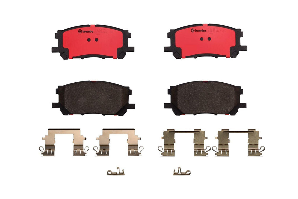 Brembo Front Disc Brake Pad Set for RX350, Rx400H, Highlander, RX330 (P83067N)