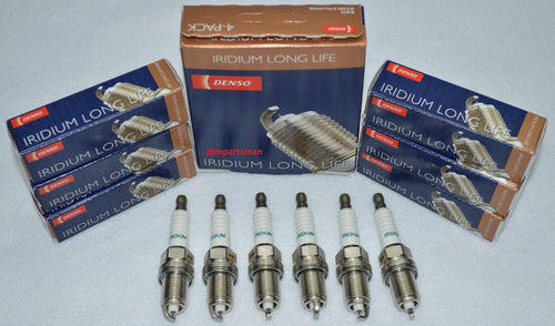 6-PCS DENSO LONG LIFE IRIDIUM POWER SPARK PLUGS 3297 / SK20R11 (FORTOYOTA LEXUS)