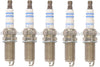 Set of 5 Iridium Spark Plugs  Premium for Volvo C30 C70 S40 S60 V50 V70 2.5 L5