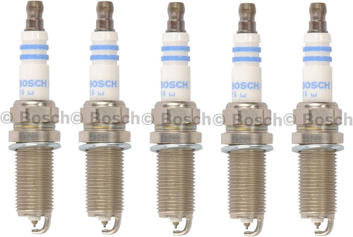 Set of 5 Iridium Spark Plugs  Premium for Volvo C30 C70 S40 S60 V50 V70 2.5 L5