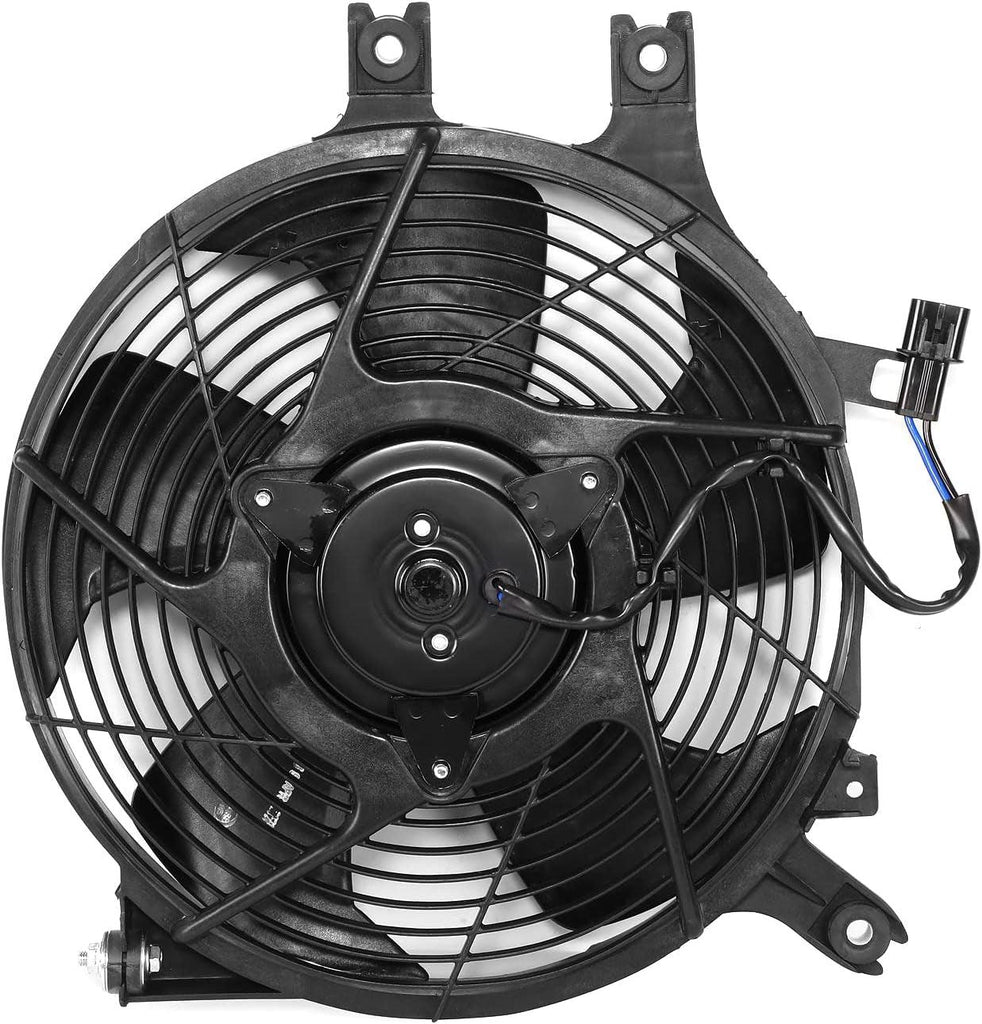 OEM-RF-0832 Factory Style A/C Condenser Fan Assembly Compatible with 1997-2004 Mitsubishi Montero Sport