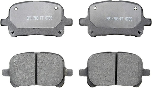 Gold 17D707 Organic Front Disc Brake Pad Set
