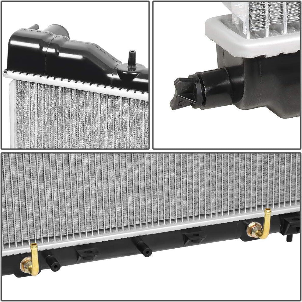 OEM-RA-2812 DPI 2812 OE Style Bolt-On Aluminum Cooling Radiator Compatible with 2003-2005 Forester