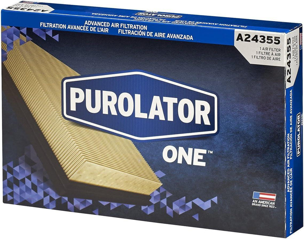 A24355 one Advanced Engine Air Filter Compatible with Select Honda Vehicles