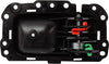 Front or Rear, Driver Side Interior Door Handle Compatible with 1997-2001 Jeep Cherokee, Black