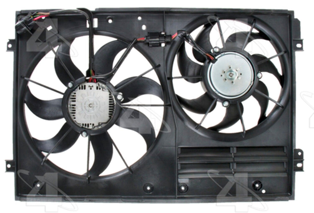 Dual Radiator and Condenser Fan for CC, Passat, TT, TT Quattro+More 76304