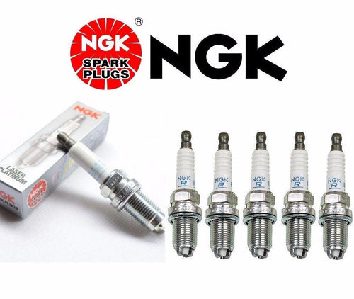6Pcs Standard Resistor Spark Plugs for Nissan Maxima Mazda for Mercedes Kit NGK