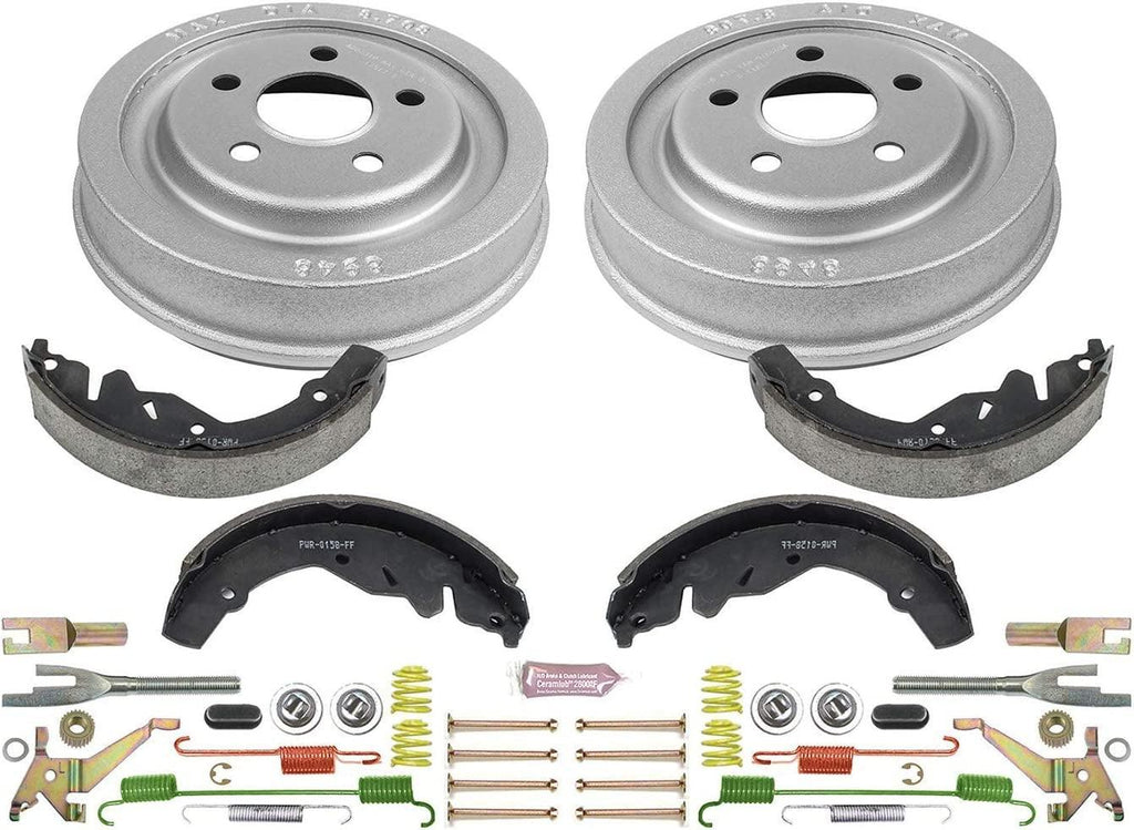 KOE15370DK Autospeciality Replacement Rear Brake Kit- OE Rotors & Ceramic Brake Pads