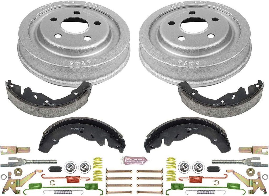 KOE15370DK Autospeciality Replacement Rear Brake Kit- OE Rotors & Ceramic Brake Pads