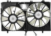 Factory Style Radiator Cooling Fan Assembly Compatible with 11-13 Sienna 2.7L W/O Tow Package,Oem-Rf-1037