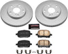 CRK1058 Coated Brake Rotor & Ceramic Brake Pads- Front