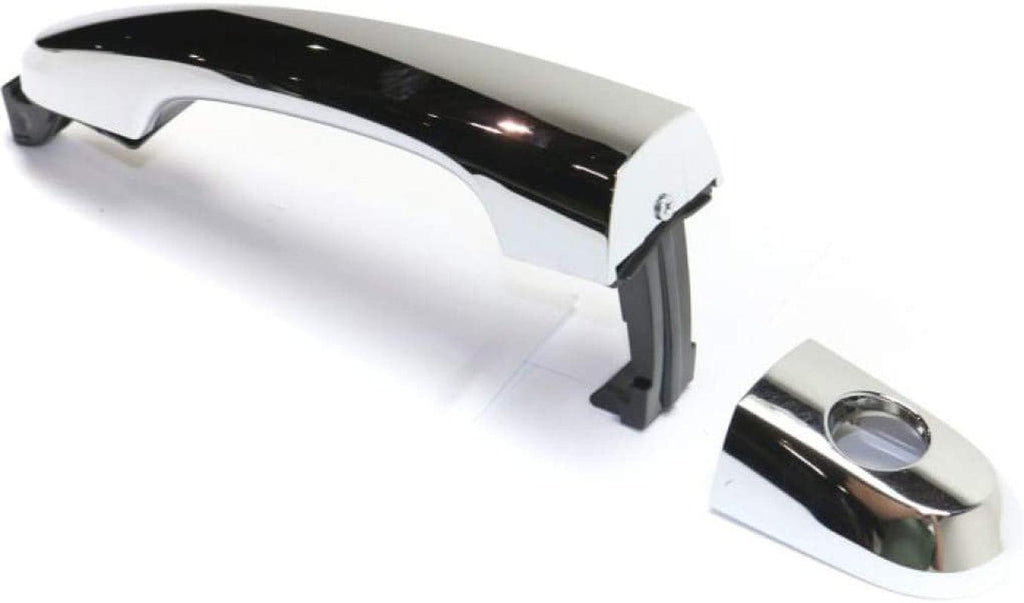 For Kia Sorento Exterior Door Handle Front, Driver Side Chrome (2011-2015) | with Key Hole| Trim:All Submodels