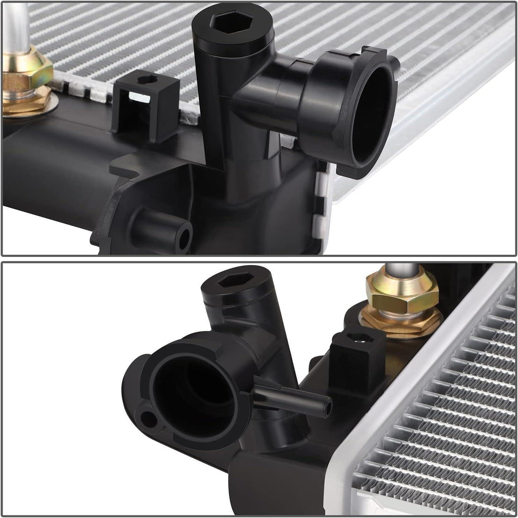 OEM-RA-13420 OE Style 1-Row Aluminum Cooling Radiator Compatible with 13-14 Hyundai Genesis Coupe 2.0L AT