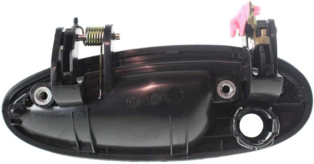 for Chevy Impala Exterior Door Handle Front Passenger Side Smooth Black 2000-2005 | with Key Hole | Trim:All Submodels | GM1311133 | 10435890