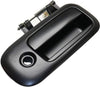 For Chevy Express 1500 Exterior Door Handle Rear Passenger Side - Side Sliding Door Smooth Black 2010-2014 | with Key Hole| Trim: Base/Ls/Lt