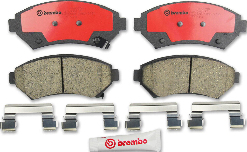 Front Disc Brake Pad Set for Century, Lesabre, Deville, Impala+More (P59028N)