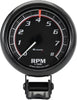 Equus 6086 2-1/2" Mini Tachometer, Black
