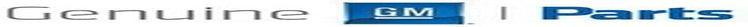 Genuine  15868159 Radiator Support, Upper