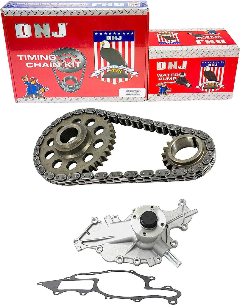 DNJ TK4139WP TIMING KIT with WATER PUMP for 96-08 FORD, MAZDA / V6 / 3.0L / 182 OHV 12V VULCAN