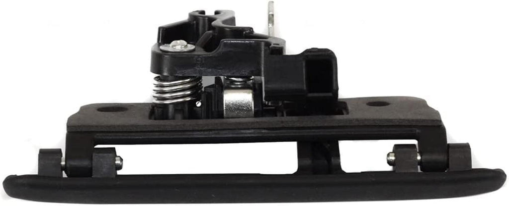 For Ford E-350 Econoline Exterior Door Handle Rear, Driver or Passenger Side - Side Hinged Door Textured Black (1992-1998) | Trim: All Submodels