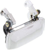 Front Door Handle Compatible with 2001-2011 Ford Ranger Outer All Chrome Metal Passenger and Driver Side