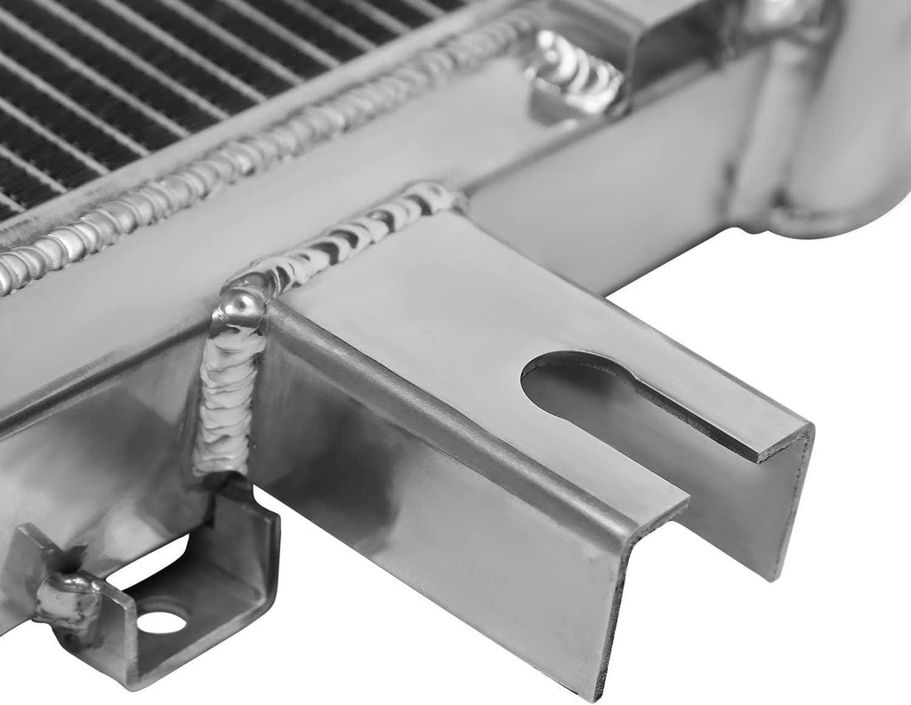 2 Row Aluminum Cooling Radiator Compatible with Jeep Grand Cherokee 4.0L L6 Limited 1999-2004