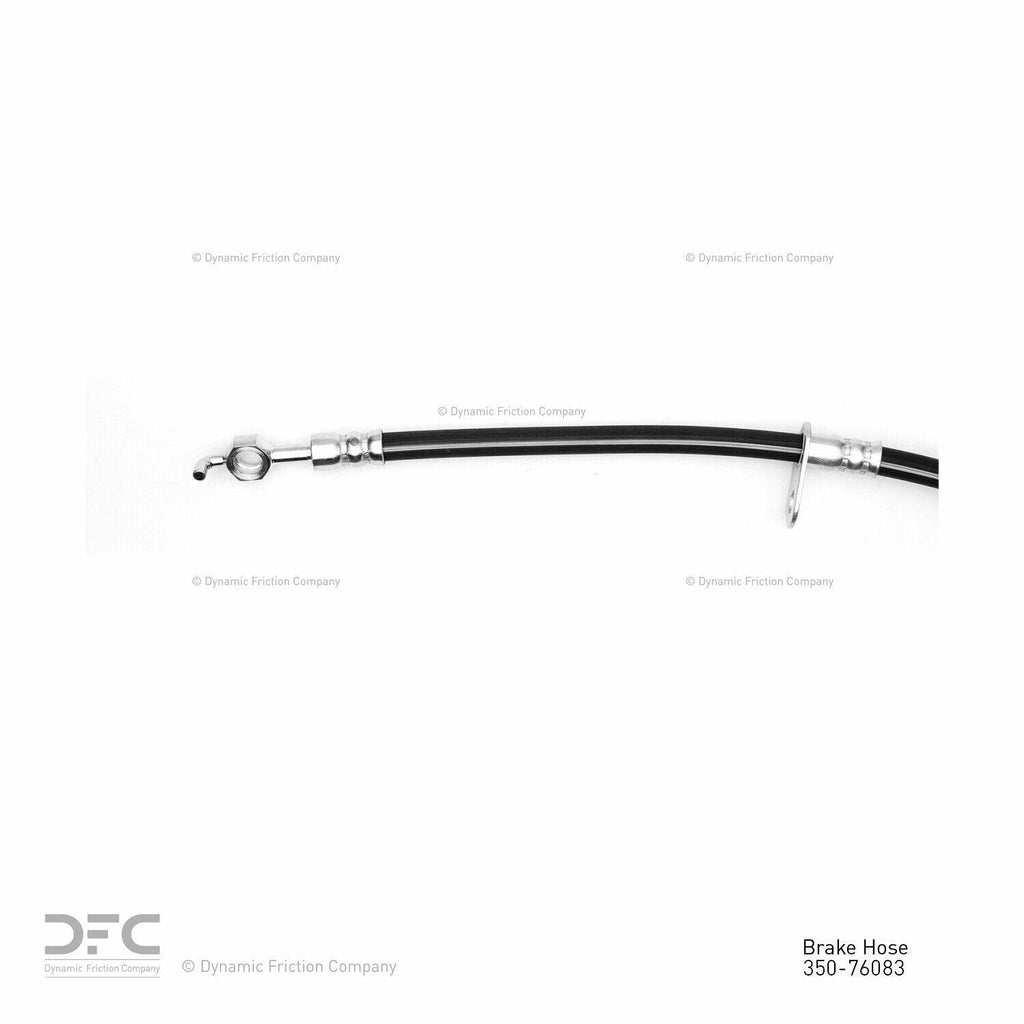 Dynamite Friction Brake Hydraulic Hose for 01-03 Highlander 350-76083