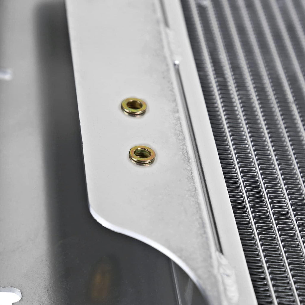 3 Core/Row Light Aluminum Performance Cooling Race Radiator Compatible with Jeep Wrangler Tj/Yj 1987-2006