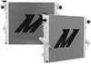 MMRAD-WRA-07V2 Aluminum Radiator Compatible with Jeep Wrangler JK 2007-2017 Silver