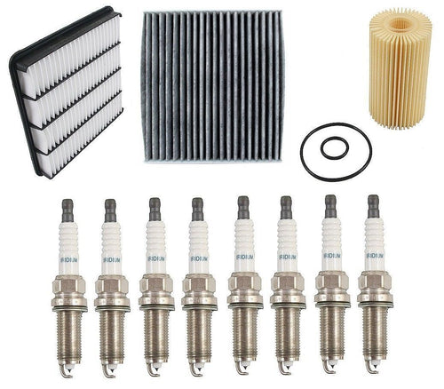 2007-2014 Toyota Tundra 5.7L V8 Tune up Kit Spark Plugs Cabin Air Oil Filter