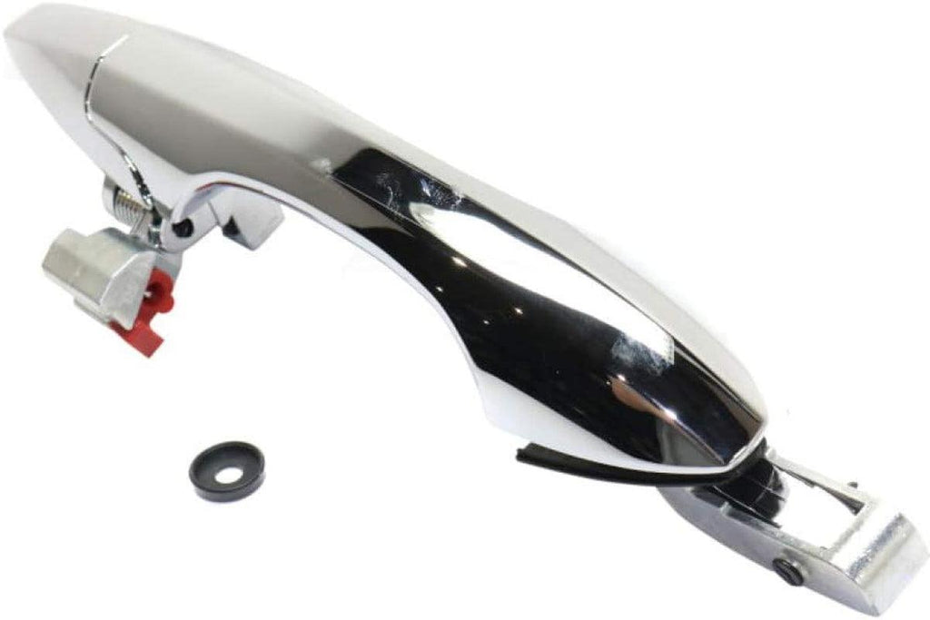 for Acura MDX Exterior Door Handle Front, Driver Side Chrome (2007-2013) | with Key Hole | Trim: All Submodels | AC1310107 | 72180STXA02