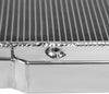 3 Core/Row Light Aluminum Performance Cooling Racing Radiator Compatible with Jeep Cj Series 1972-1986