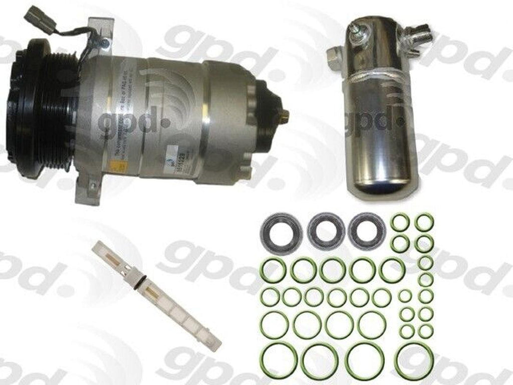 A/C Compressor and Component Kit for G10, G20, G30, G1500, G2500, G3500 9611611