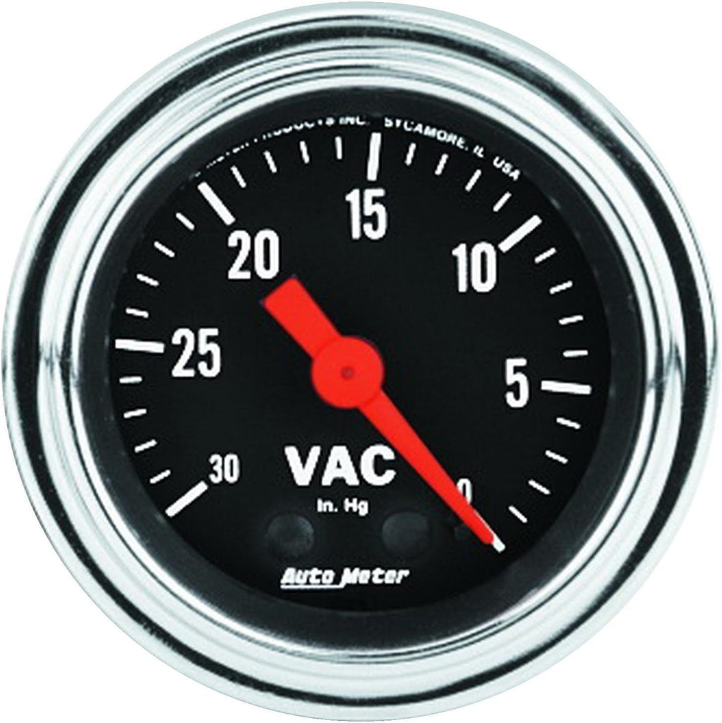 2484 Traditional Chrome Mechanical Vacuum Gauge 2.3125 In.