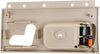 Interior Door Handle Compatible with 2003-2011 Lincoln Town Car Front, Driver Side Beige Bezel with Chrome/Gold Lever