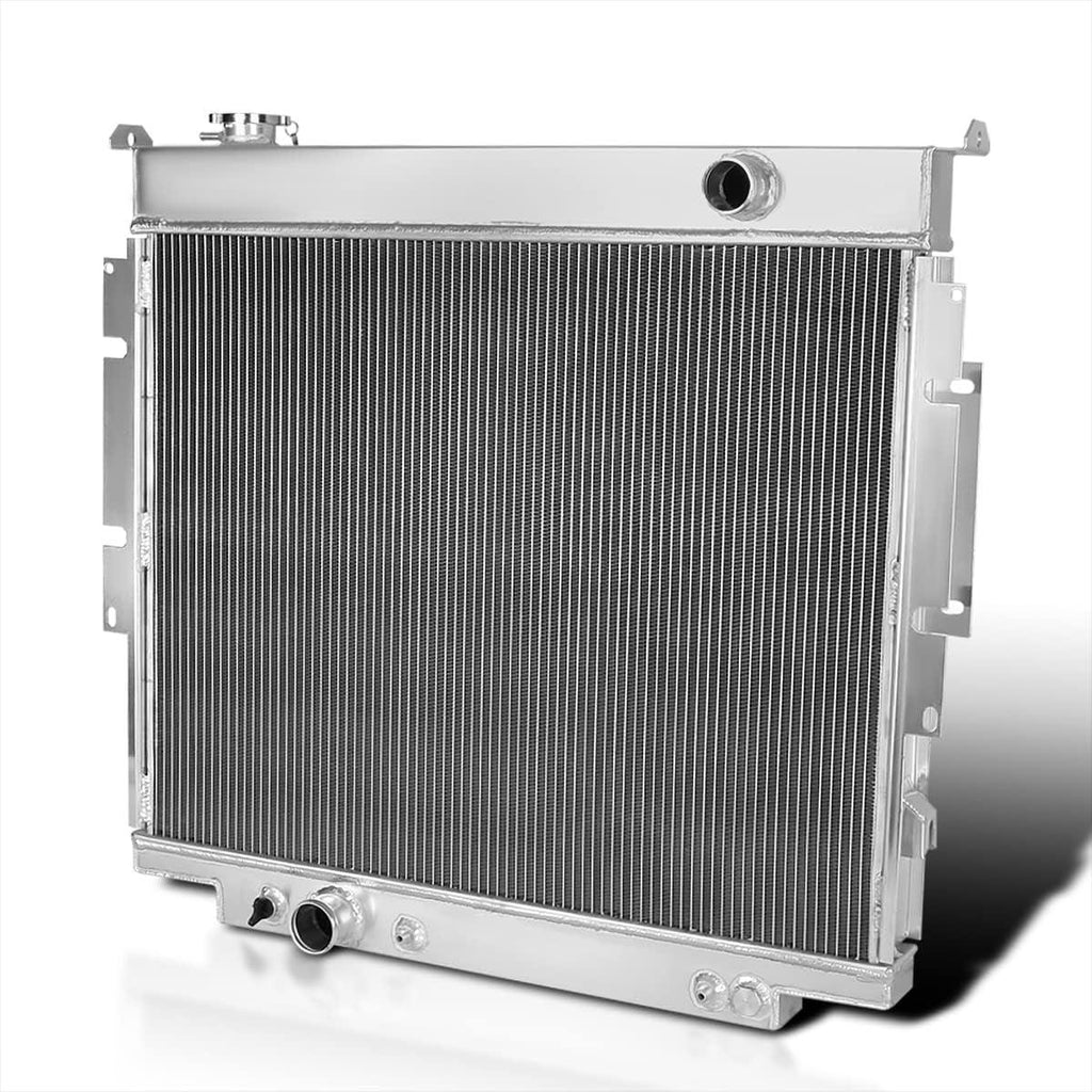 3-Row Aluminum Performance Cooling Radiator Compatible with Ford F250 F350 Diesel V8 1983-1994