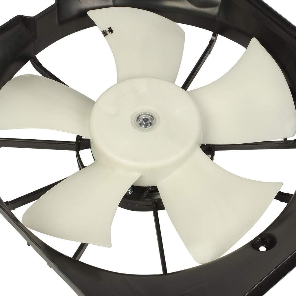OEM-RF-0193 Factory Style Radiator Cooling Fan Assembly Cooling Efficiency Improved Direct Replacement [Compatible with 09-14 Acura TL] Black