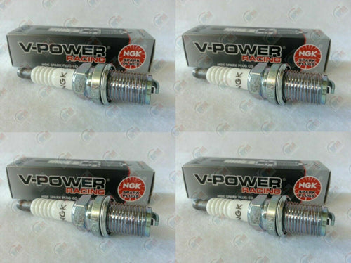 4-NGK Racing Spark Plugs Race-Tuned-Tur