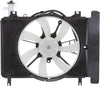 621620 Cooling Fan Assembly Compatible with 2007-2019 Toyota Yaris , Black