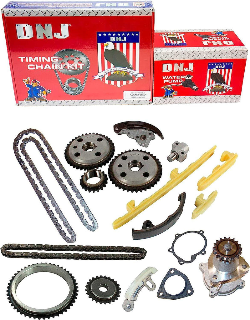 DNJ TK332WP TIMING KIT with WATER PUMP for 96-02 GM / L4 / 2.4L / 146 DOHC 16V