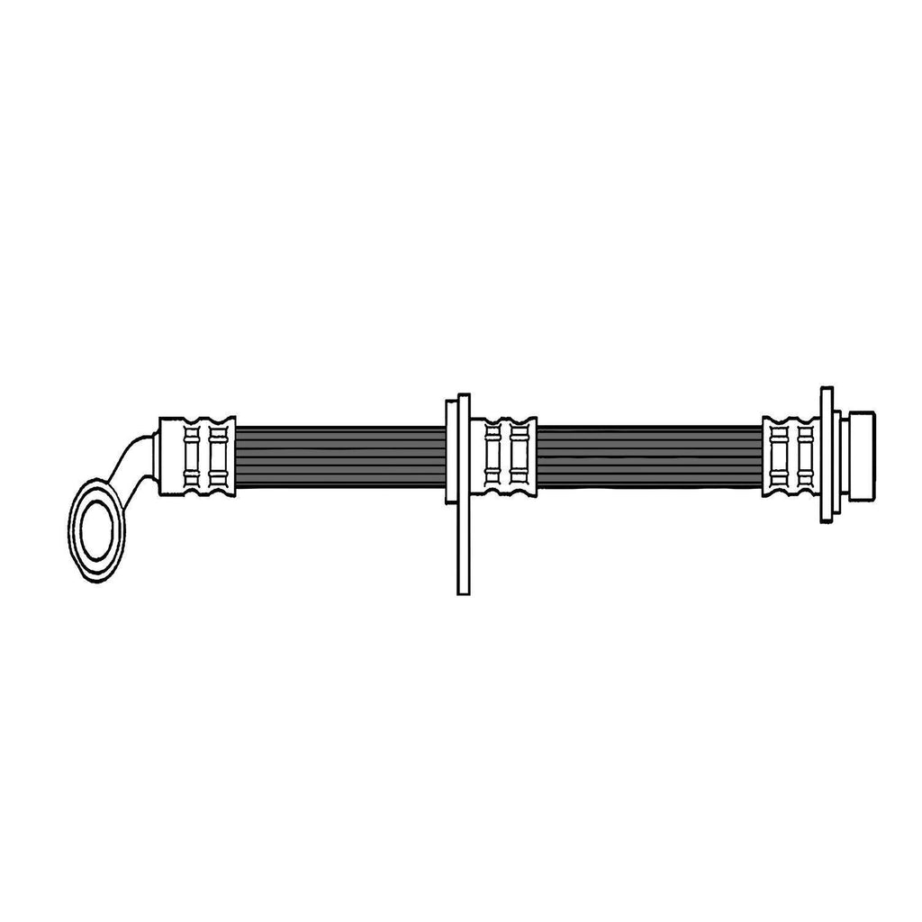 Centric Brake Hydraulic Hose for 01-05 Civic 150.40076