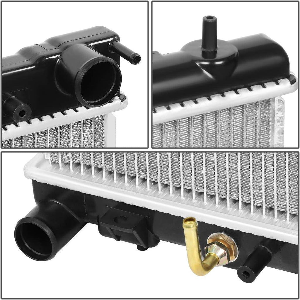 OEM-RA-2812 DPI 2812 OE Style Bolt-On Aluminum Cooling Radiator Compatible with 2003-2005 Forester