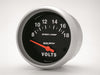 3592 Sport-Comp Electric Voltmeter Gauge Regular, 2.625 In.