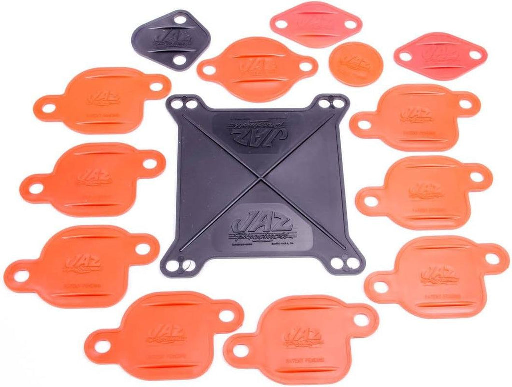 Jaz Products 730-002-01 Big Block Engine Block-Off Kit for Holley Carburetor # 4150