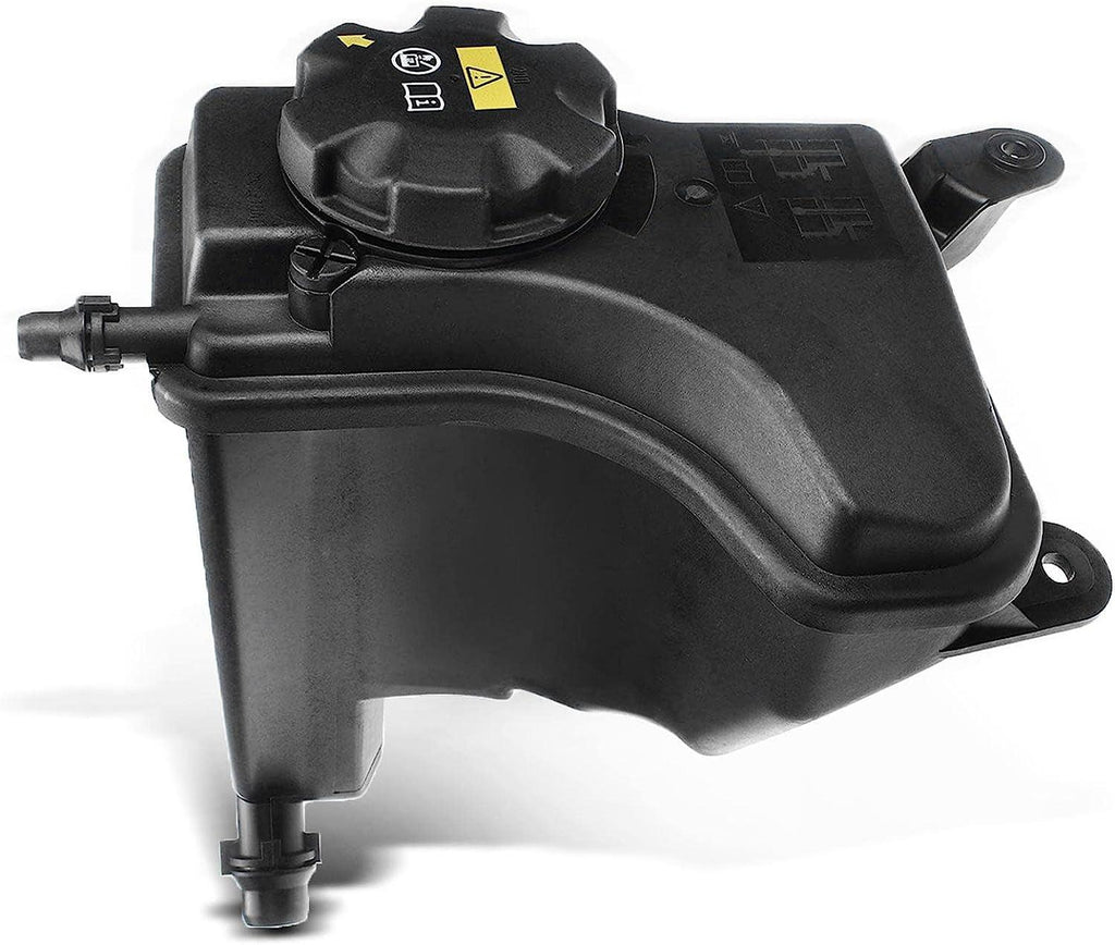 A-Premium Engine Coolant Overflow Recovery Reservoir Tank [W/Cap & Sensor] Compatible with BMW 335D [E90] 2009 2010 2011 [3.0L Diesel], Replace for # 17138570079