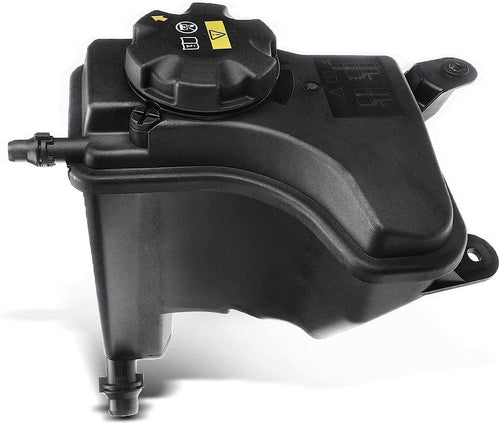 A-Premium Engine Coolant Overflow Recovery Reservoir Tank [W/Cap & Sensor] Compatible with BMW 335D [E90] 2009 2010 2011 [3.0L Diesel], Replace for # 17138570079