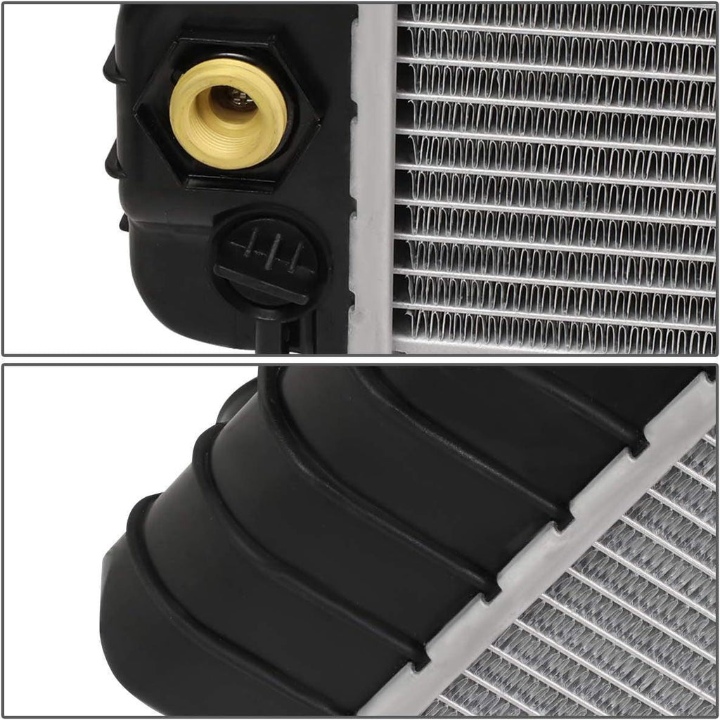 OEM-RA-856 Factory Style Aluminum Cooling Radiator Compatible with 1985-1996 Lesabre/Allante/Eldorado/Seville, 30-1/2" W X 17-1/4" H X 1-1/4" D, 1-5/16" Inlet / 1-5/16" Outlet