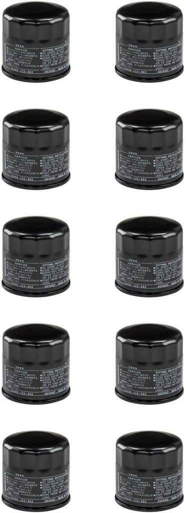 10 PK 15400-ZZ3-003 Oil Filter for GCV530 H4514H H4518H 15400-PFB-014 OEM